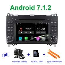 Android 7.1.2 dvd-плеер gps радио для Mercedes/Benz B200 W169 W245 Viano Vito Sprinter W906 W209 A180 VW Crafter