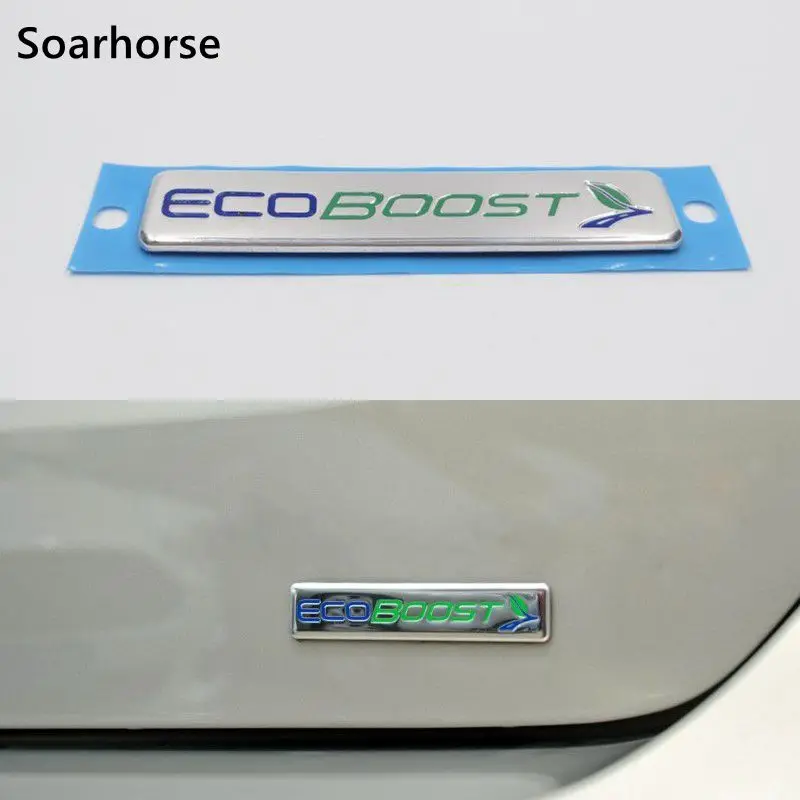 Soarhorse автомобиль Ecoboost эмблема наклейка для Ford Focus Kuga Escape F-150 багажника заменить стикер