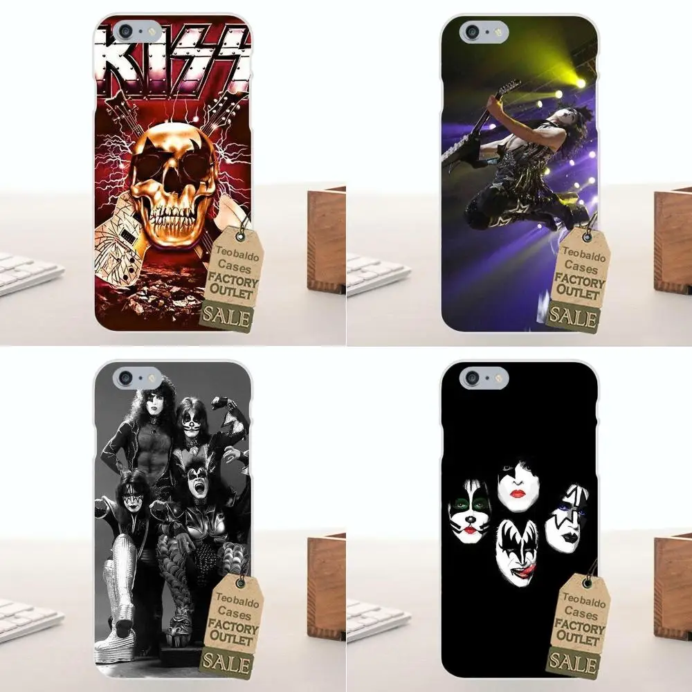 

Tpwxnx Soft Hot Selling Kiss Rock Band For Galaxy Alpha Core Prime Note 2 3 4 5 S3 S4 S5 S6 S7 S8 mini edge Plus