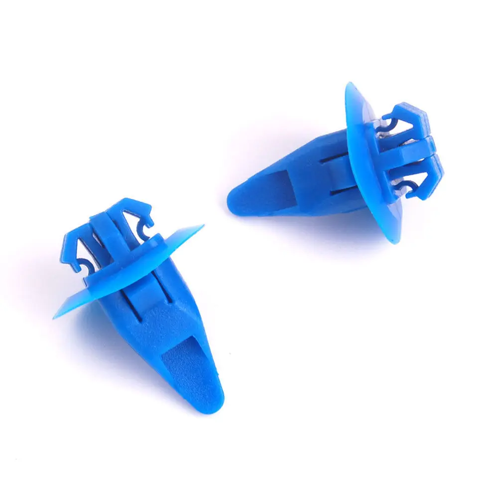 50pcs Blue Fender Wheel Flare Moulding Retainer Clips Car Clip 90904