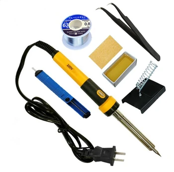 

Hot selling 7- piece Set soldering iron repair tool for home appliance maintenance 220V,30W 40W 60W constant temperature welding