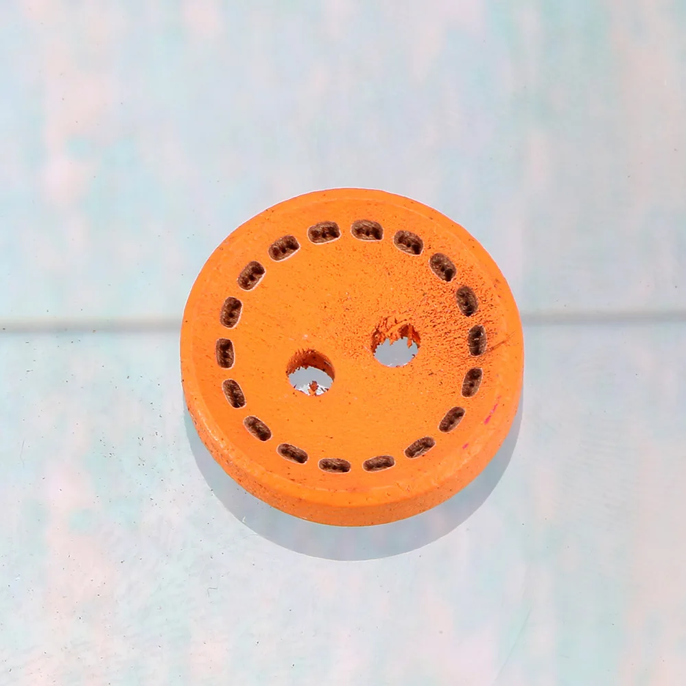 100 шт креативные красочные круглые коричневые деревянные швейные кнопки для пошив одежды дома практичная кнопка декора