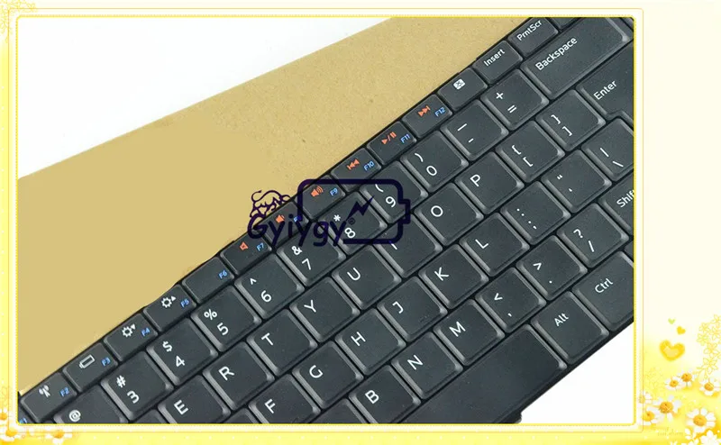 Keyboard with BIG ENTER for Dell Inspiron 17R N7010 series, Compatible with part numbers 8V8RT 08V8RT AEZE6700110 9Z.N3E82.B1D V104025CS 2