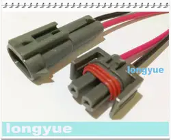 Longyue 2 комплекта Всемирного/C компрессор клатч проводки разъем наиболее универсальный LT1 LS1 15 см проволоки