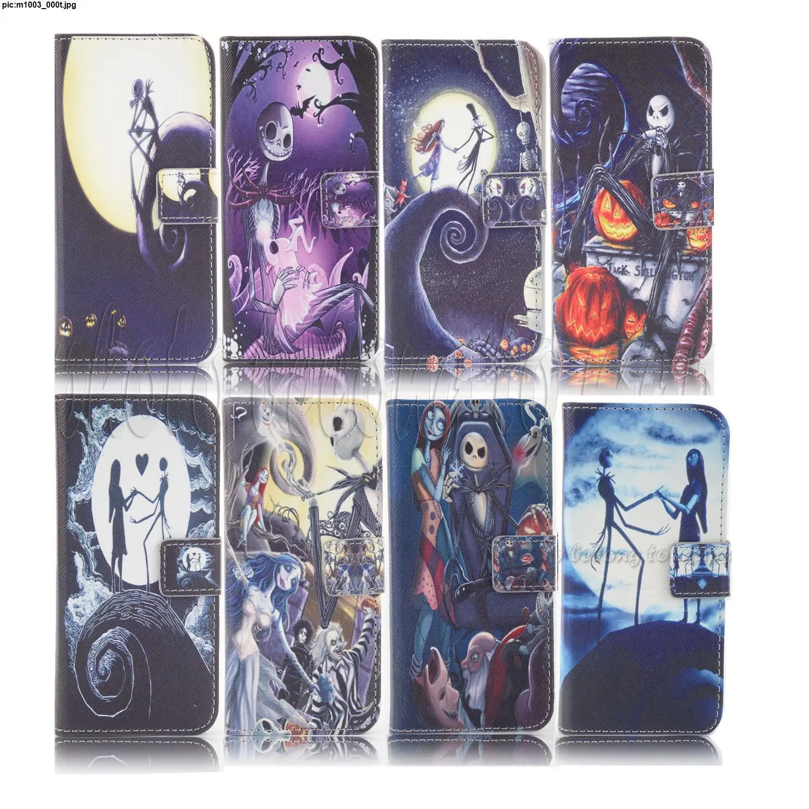 The Nightmare Before Christmas Wallet Leather case for Samsung s4 9500