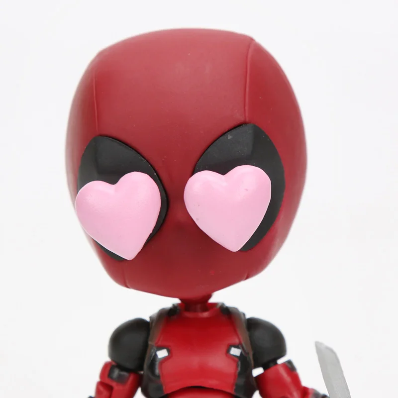 10 см Marvel игрушки серии Nendoroid 662 милый Дэдпул Orechan Edition ПВХ фигурка супергероя Коллекционная модель игрушки куклы