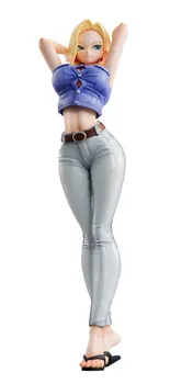 

Dragon ball Z Android No. 18 Lazuli Jeans Ver Dragonball Freeing Girls Action figure Toys 25cm