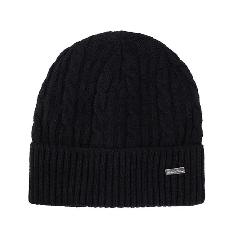 Высококачественная зимняя шапка для мужчин и женщин Skullies Beanies Plus бархатная