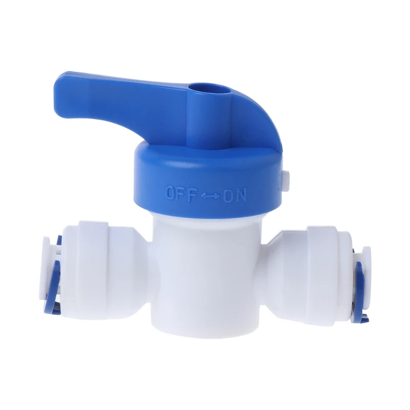1/4'' Inline New Ball Valve Quick Connect Shut off For RO Water Reverse Osmosis 1/4'' Inline New Ball Valve Quick Connect Shut off For RO Water Reverse Osmosis
