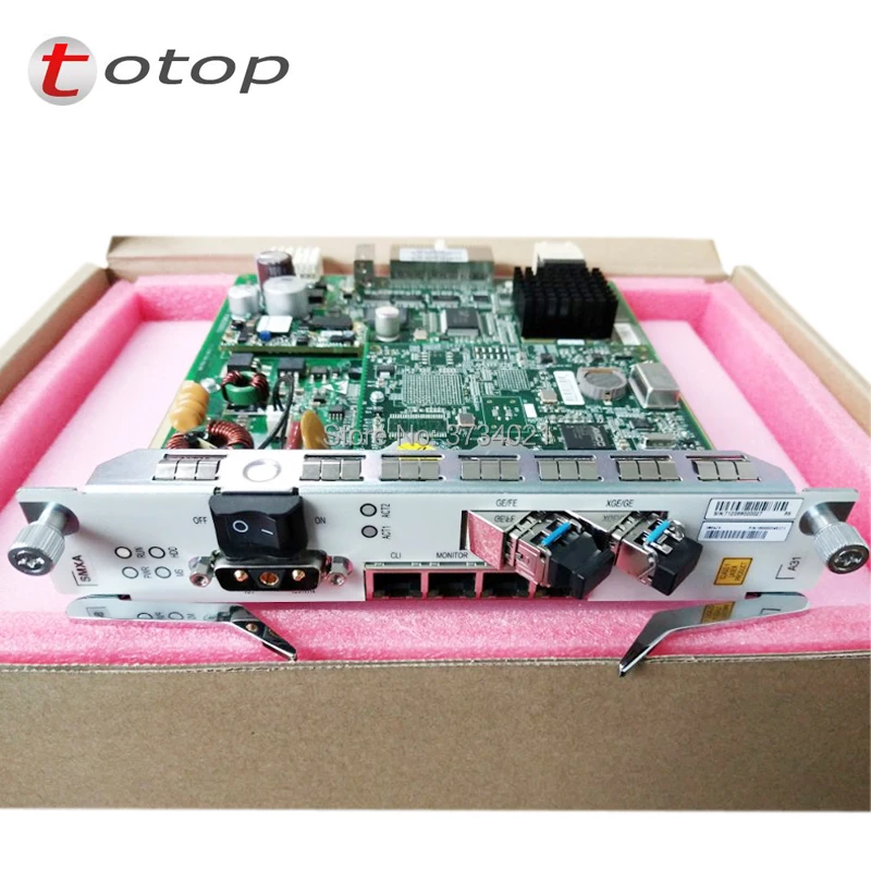 ZTE C320 SMXA  3 Uplink  Control Board Holder ZTE 10GE C320 OLT GPON EPON Optical Line Terminal 66