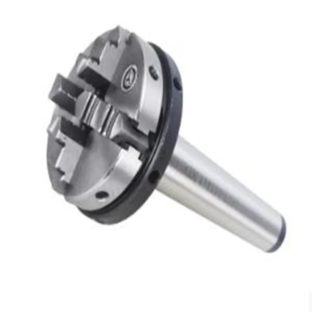 

4 Jaw Self Centering Chuck Metal Mini lathe chuck shaft with Two Lock Rods Manual Chuck Self-centering Lathe Parts