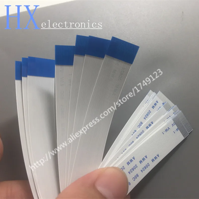 1.0MM pitch FFCFPC soft cable 1.0 4P6P10P20P30P 15CM same directionreverse direction 0.2yuan_