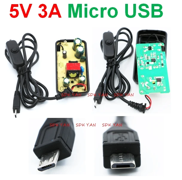 Fonte De Alimentação 5 V 3A Interruptor