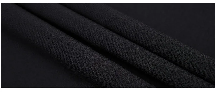 Шифон Свободные Штаны Капри для женщин Высокая талия Свободные офисные черный по щиколотку Штаны женские брюки женские Большие размеры