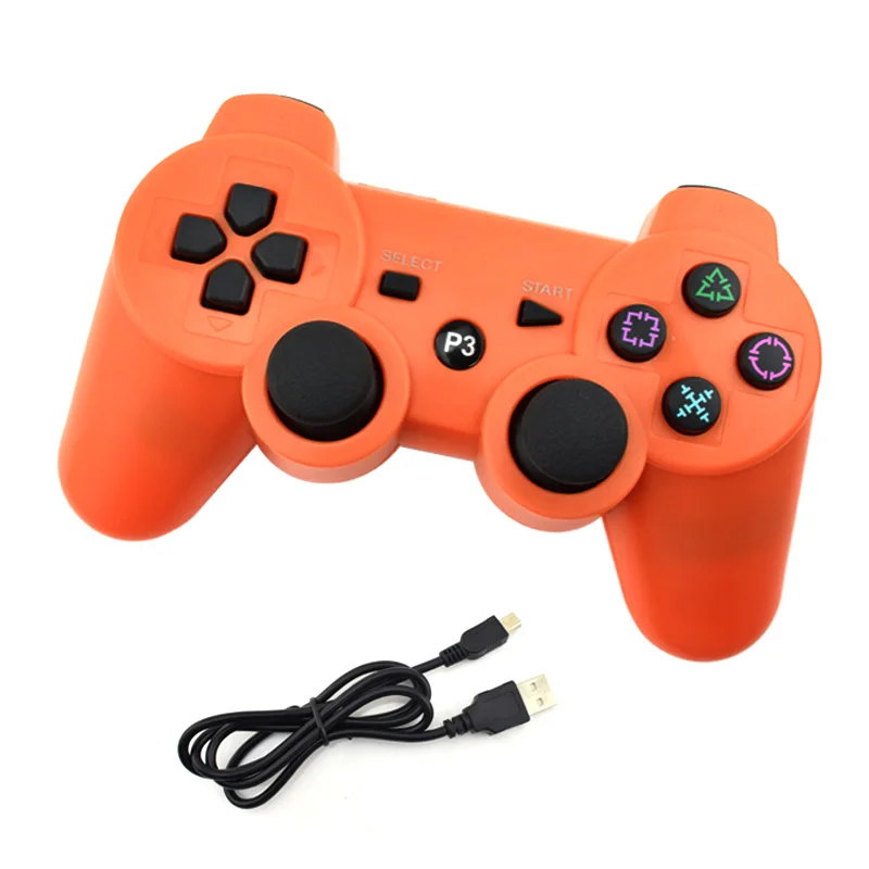 Курки для телефона switch controller игровые телефоны game pad playstation classic игровая приставка pro controler switch джостик для playstation 3 джостик для телефона джойстик триггеры приставка игровая геймпад для - Цвет: orange