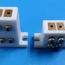 2 вида Керамика G6.35 GY6.35 держатели светильника света кронштейн для Вольфрамовая галогенная лампа