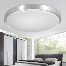 round modern living lamps lighting fixtures luces del techo led ceiling lights bedroom acrylic kitchen light luminarias