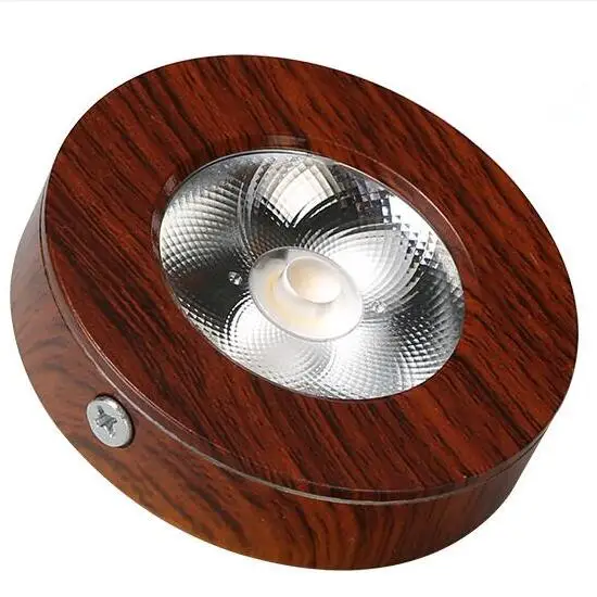 LED Панель лампы мини Светильники 5 Вт шкаф-витрина Подпушка огни удара поверхностного монтажа потолка пятна 85-265 В
