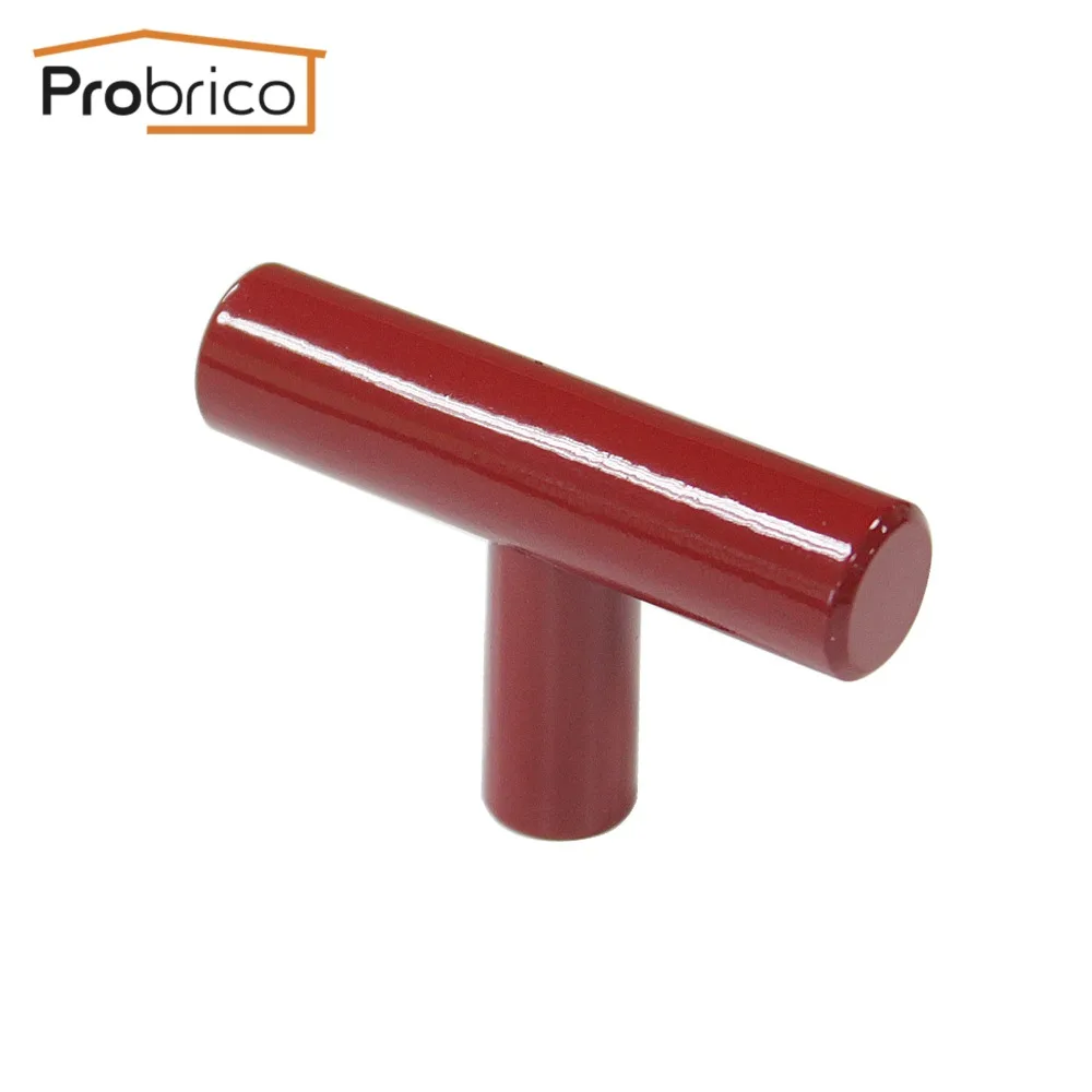 Probrico الأحمر الفولاذ المقاوم للصدأ قطرها 12 ملليمتر ثقب مركز 50 ملليمتر ~ 256 ملليمتر المطبخ مجلس الوزراء T بار مقبض الباب الأثاث درج مقبض سحب Probrico الأحمر الفولاذ المقاوم للصدأ قطرها 12 ملليمتر ثقب مركز 50 ملليمتر ~ 256 ملليمتر المطبخ مجلس الوزراء T بار مقبض الباب الأثاث درج مقبض سحب