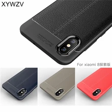 sFor Xiaomi Mi 8 Explorer Case Soft Luxury Armor Rubber Phone Case For Xiaomi Mi 8 Explorer Cover For Xiaomi Mi8 Explorer Fundas kykeo серый xiaomi mi 8 explorer