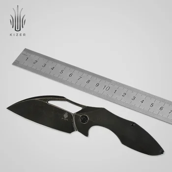 

Kizer knife tool big knife survival high quality knife folding blade outdoor hunting essential knife Ki4502A2 Megatherium