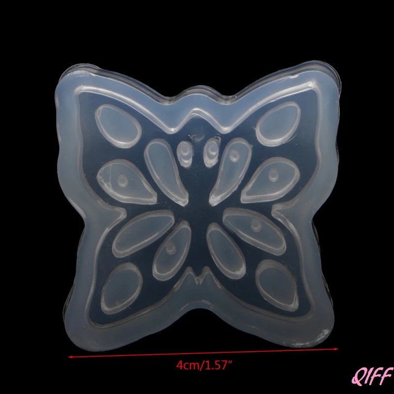 Смола силиконовая форма для изготовления Подвески украшения в виде бабочек ручной инструмент для изготовления ювелирных изделий