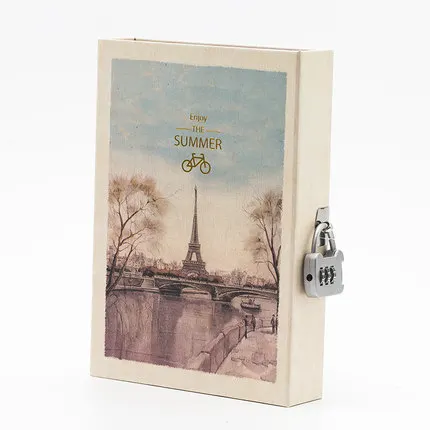 

Creative Hardcover Diary with Lock Notebook Cute Planner Diary for Kids Lock Diary Journal Stationery Notebook Box Gift Package