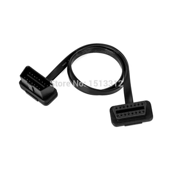 OBD2 кабель-удлинитель для женщин 60 см автомобильный ELM327 5053 OBD2 16Pin штекер для женщин диагностический удлинитель плоский кабель OBD2 кабель-удлинитель для женщин 60 см автомобильный ELM327 5053 OBD2 16Pin штекер для женщин диагностический удлинитель плоский кабель