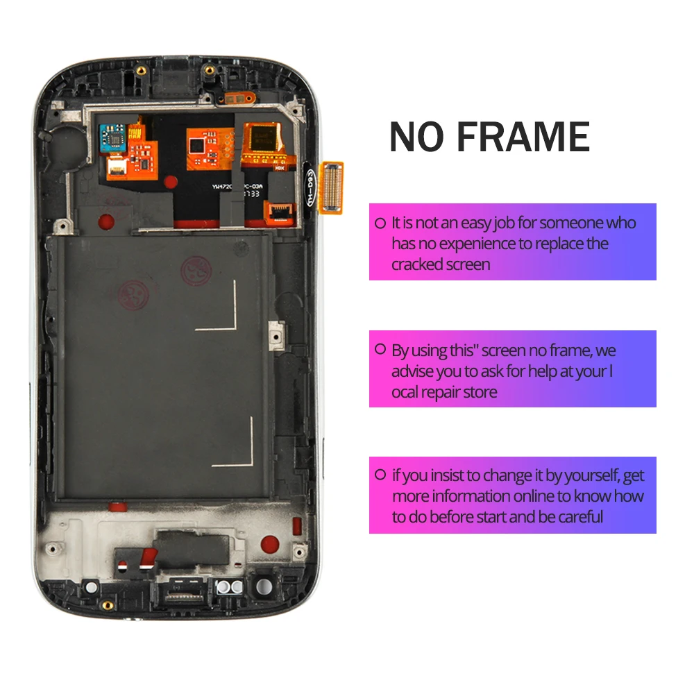 Сменный сенсорный ЖК экран для SAMSUNG Galaxy S3 i9300 i9300i|Экраны мобильных телефонов| |