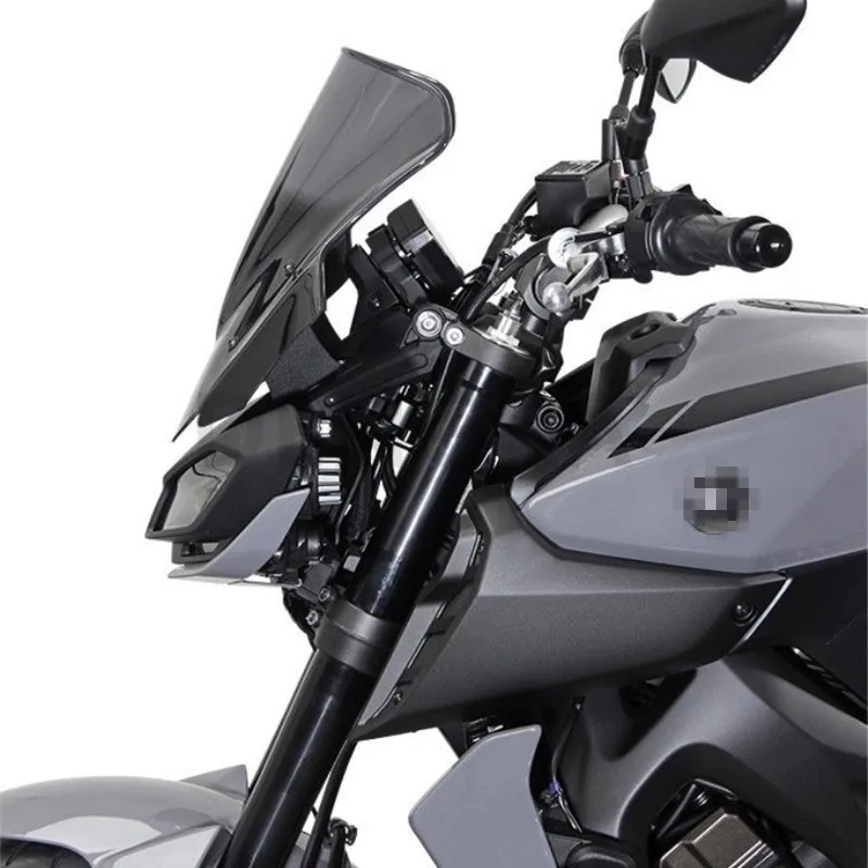 Ветрозащитный экран для лобового стекла двойные пузырьки подходит Yamaha MT 09 mt09 2017