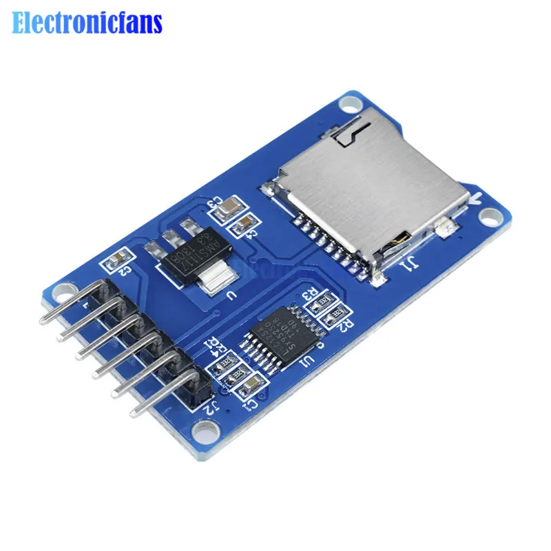 

2PCS Micro SD Storage Board Mciro SD TF Card Memory Shield Module SPI For for Arduino New