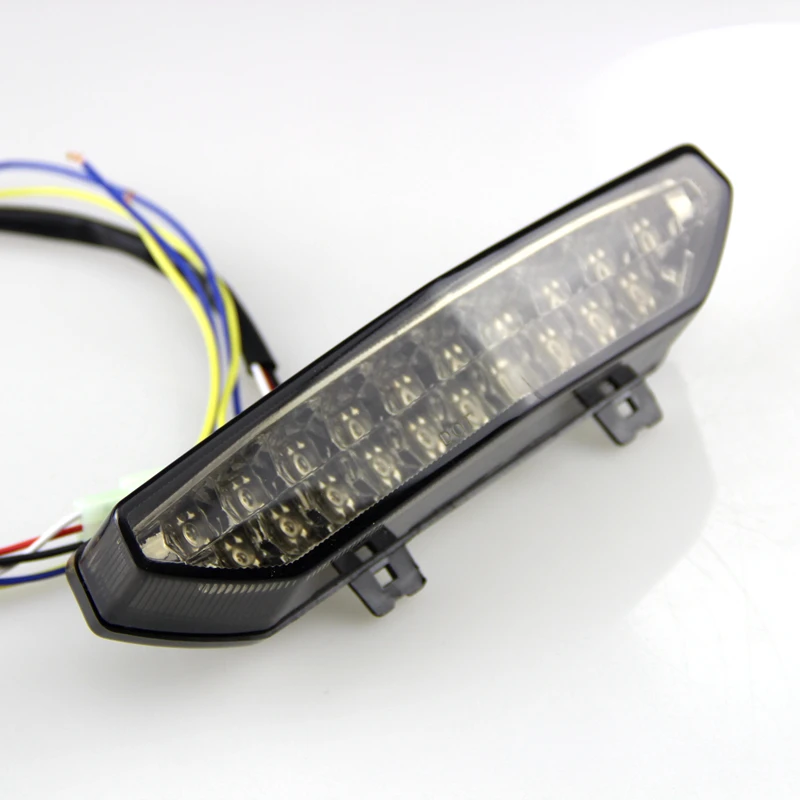 

Motorcycle Smoke LED Tail Light Turning Singal Light Stop Lamp Brake Light For Kawasaki Ninja ZX-6R ZX6R 2007 2008