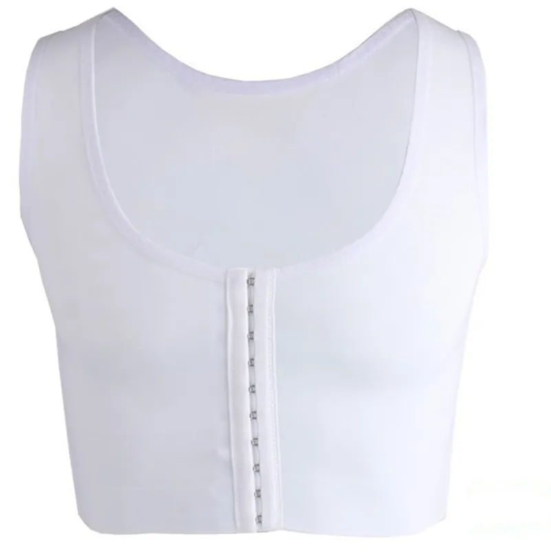 Male control chest Bra Gynecomastia Chest Shaper Vest tops Sexy Men Posture Corrector Compression Shirt Corset