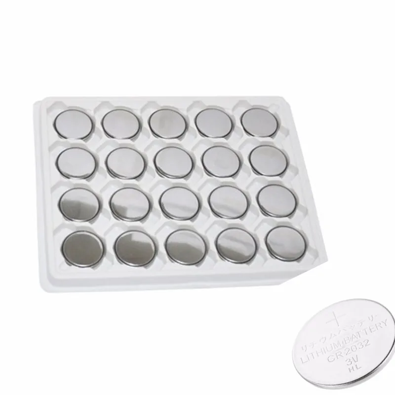 

25PCS/LOT 3V CR2032 2032 Coin Cell Button Wholesale High Capacity Lithium Battery For Toys Remote/Watch