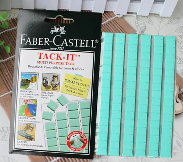 Faber castell 50 г 75 Blu Tack многоразовый съемный клей для домашнего офиса It|glue adhesive|blu tack