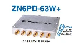 

[BELLA] Mini-Circuits ZN6PD-63W-S+ 1800-6000MHZ six SMA power divider