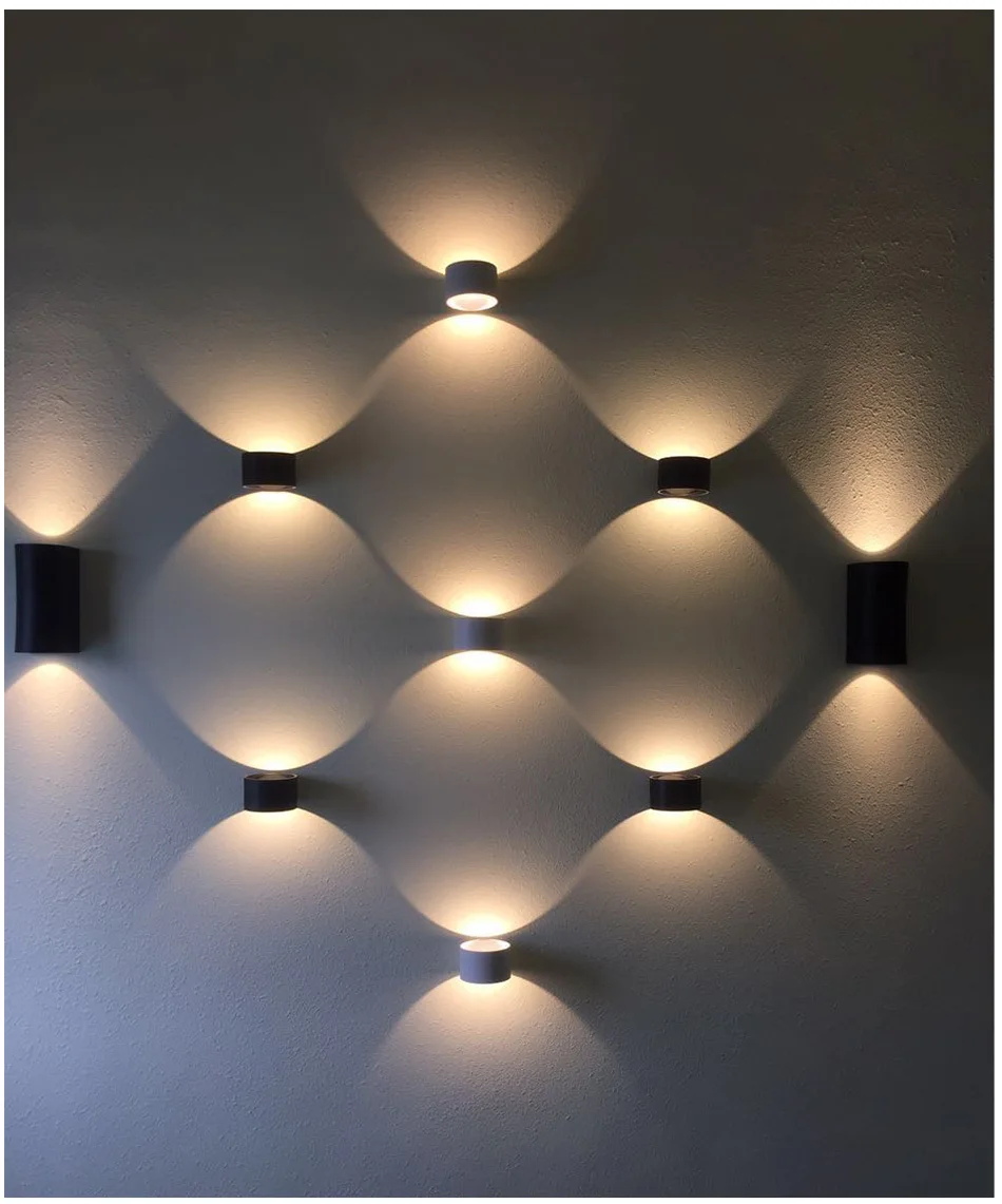 Wall Lamp Sconce Modern Luminaire Stairs Light 7W Decor Bedroom Cube Mural Corridor Hotel Wall Lights Aluminium Lampada LED Arts (17)
