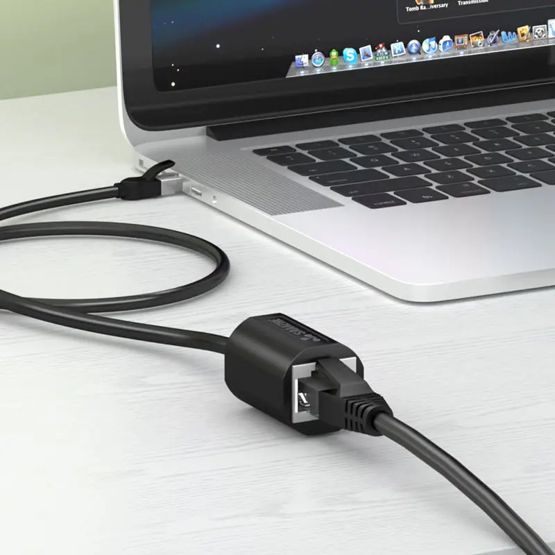 SAMZHE RJ45 Ethernet Удлинительный кабель адаптер CAT 6 сетевые патч корды экранированные