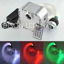 27 Вт RGBW светодиодный волоконно-оптический съемка звезда Lihgit комплект 0,75 мм и 1,0 и 2,0 мм оптическое волокно 28key дистанционное управление свет двигателя