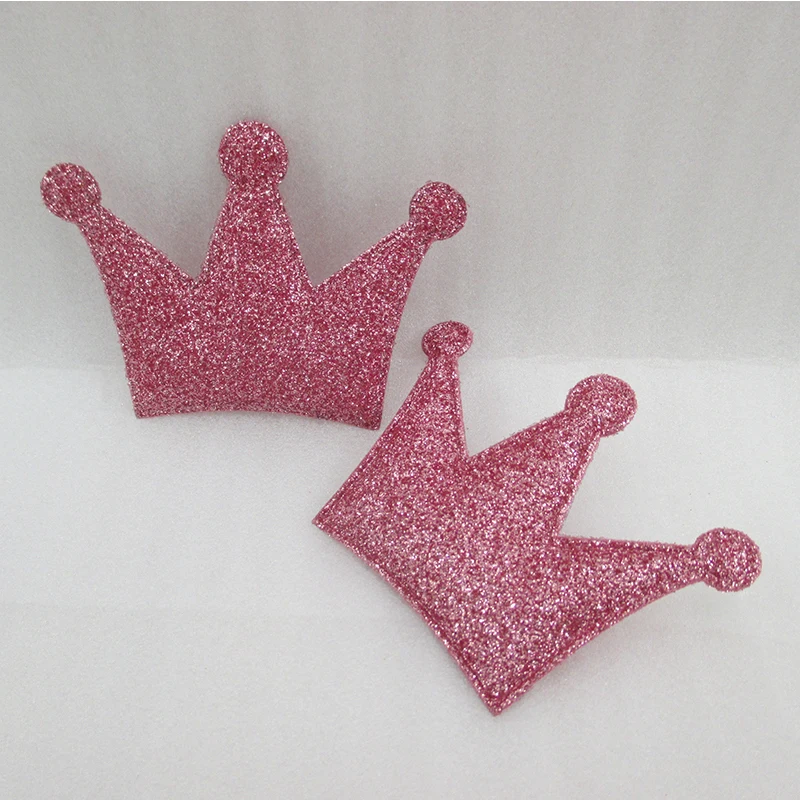 10 Pcs 80*60mm Crown Pattern Hair Accessories Patch,DIY Handmade Materials For Crafts Hair bow Cloth Decor,10Yc6989 - Цвет: 1013939008