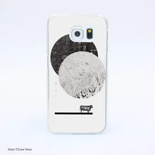 525G font b Calculating b font a Jump Over The Moon Print Hard Transparent Case Cover
