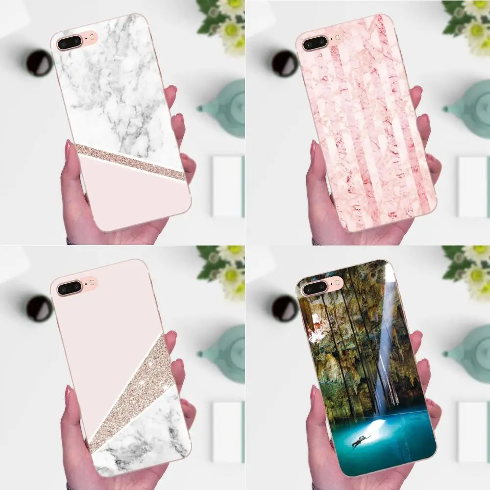 Чехлы Stalactite с розовым мраморным блеском для LG Nexus 5 5X G2 G3 mini spirit G4 G5 G6 K4 K7 K8 K10 2017 V10 V20