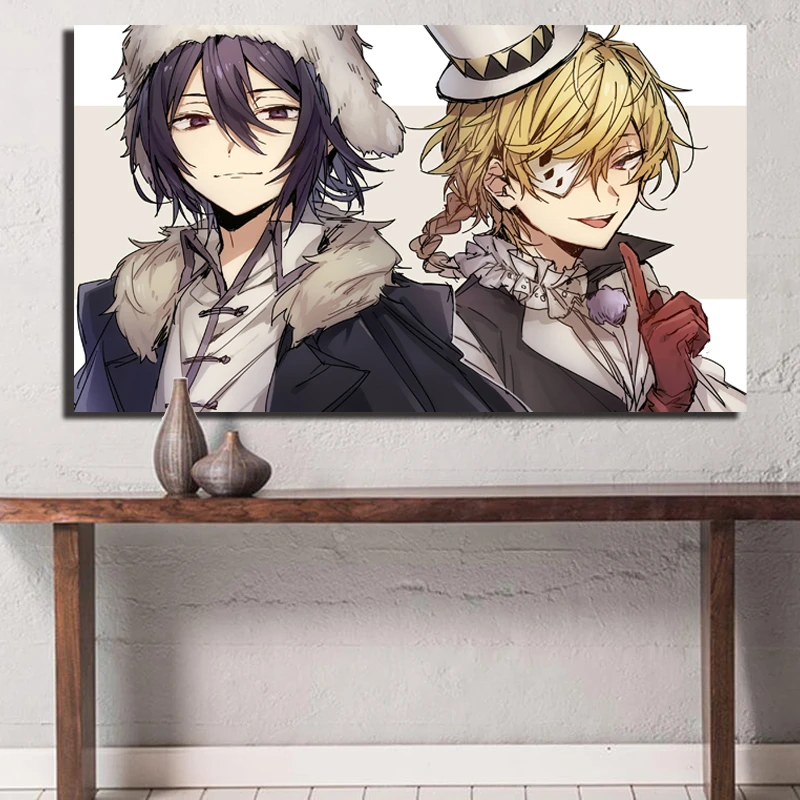 

Nikolai Bungou Stray Dogs Anime Art Paintings On Canvas Modern Decorative Wall Pictures Home Kids Room Decoration