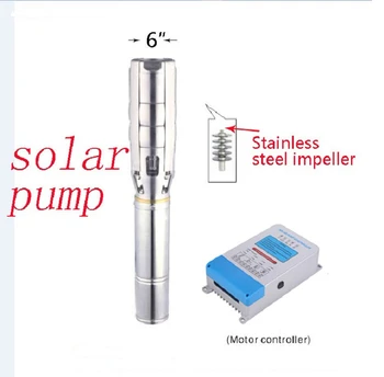 

AC380V/220V/DC216V 6 Inch 3000W Hot Solar Deep Well Water Pump Big Flow Farm Irrigation 3 Years Warranty 6SPSC35/63-D216/3000