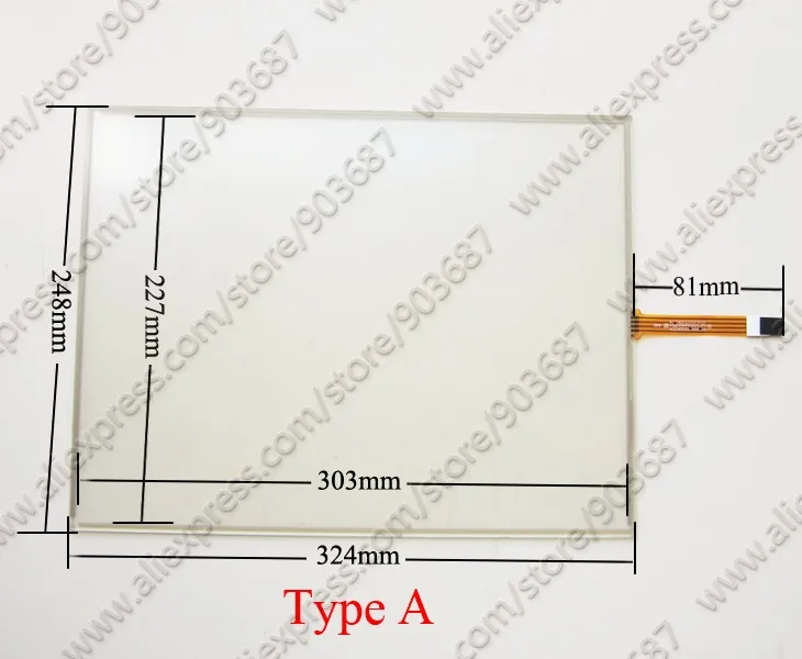 Сенсорный экран дигитайзер для B& R power panel PP320 4PP320. 1505-31 4PP320. 1505,31 4PP320-1505-31 сенсорная панель стекло