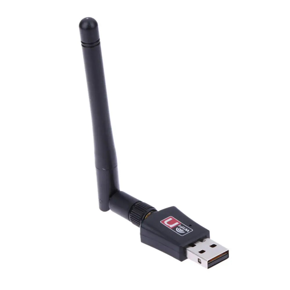 

Wireless network LAN card WiFi USB Adapter 150Mbps 2dB 802.11b/n/g Wireless Antenna