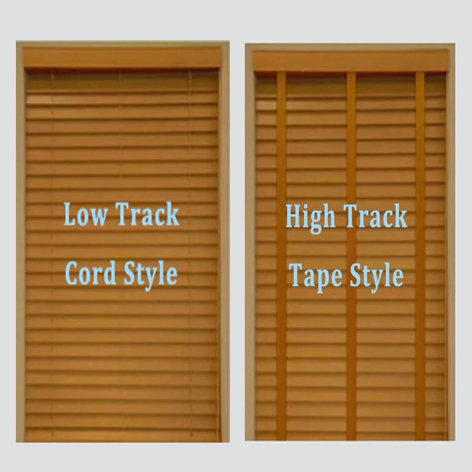 EWAY CASA persianas impermeables personalizadas persianas de madera listones de madera reales persianas venecianas persianas verticales persianas n. °: WB_MB580