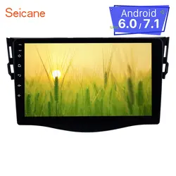 Seicane 9 "2DIN Android 8,1 сенсорный экран автомобильный стерео радио головное устройство gps Navi для 2013 Toyota RAV4 Поддержка Рулевое управление