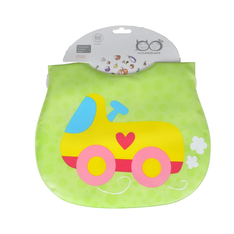 Mother Nest Baby & Kids Cute Cartoon Waterproof Bandana Silicone Children Baby Bibs Boys Girls Infants Burp Clothes Feeding Care (3)