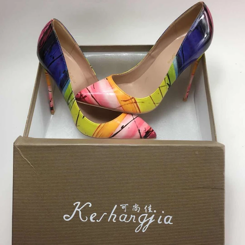 

2018 fashion new women's pumps high-heeled pumps sexy shallow slip-on high-heeled pumps OL Wild shoes wedding shoes